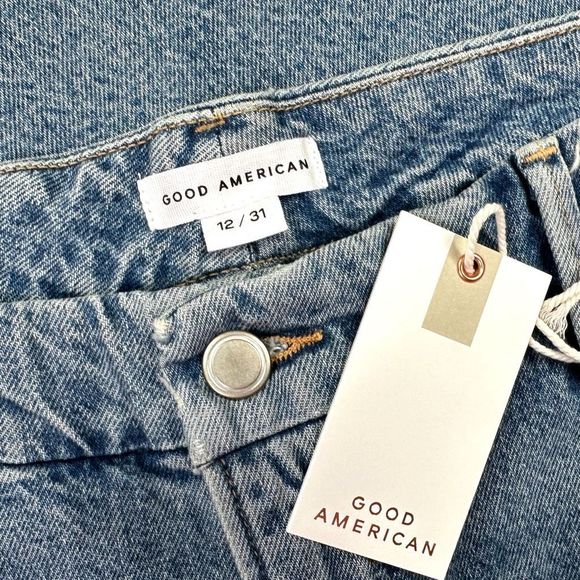 Good American Good Classic Jeans GC062T Indigo46 - Size 12/31 - Picture 7 of 8